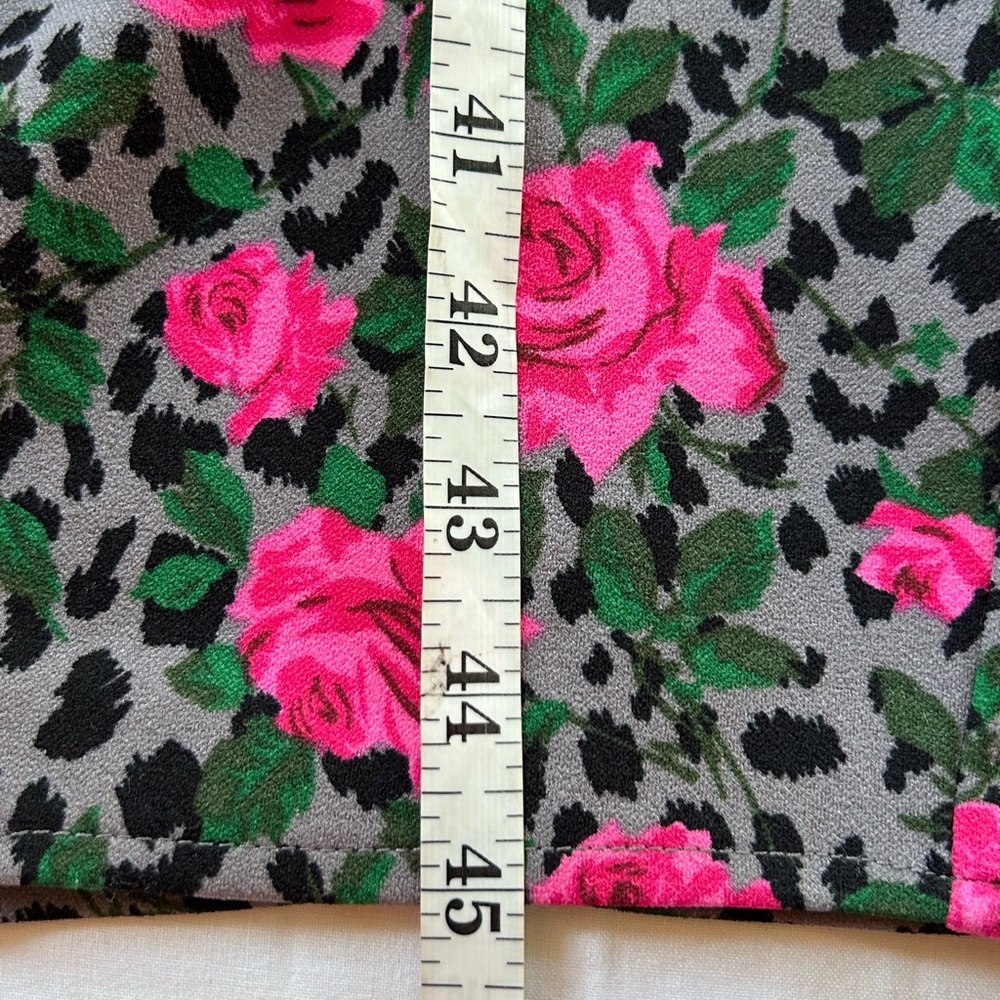 BETSY JOHNSON floral spaghetti stripes bodycon dress NWT sz 4 - Picture 13 of 15